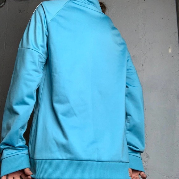Light Blue Adidas Zip Up 💙⚡️ - Picture 3 of 3